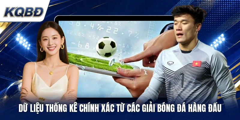 Dữ liệu thống kê chính xác từ các giải bóng đá hàng đầu 